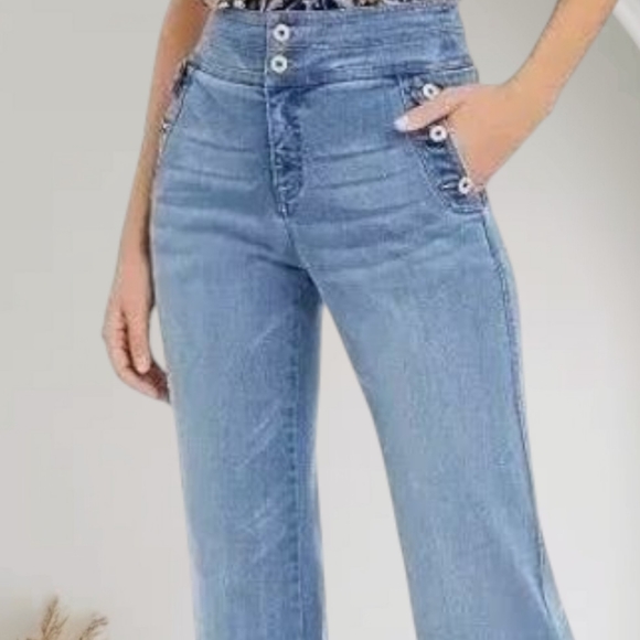 INC | High Rise Wide Leg Jeans. - Picture 2 of 7